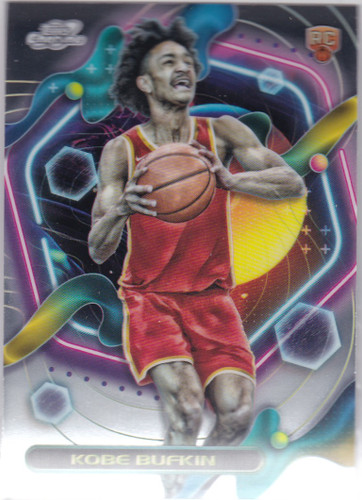 2023-24 Topps Cosmic Chrome #164 Kobe Bufkin RC Atlanta Hawks