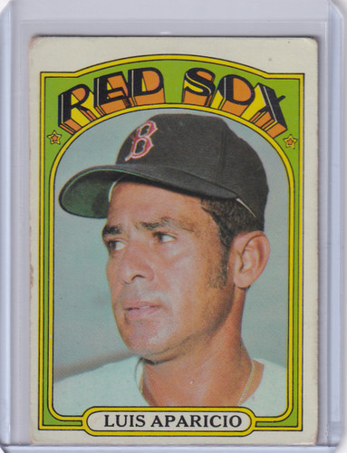 1972 Topps Baseball #313 Luis Aparicio - Boston Red Sox