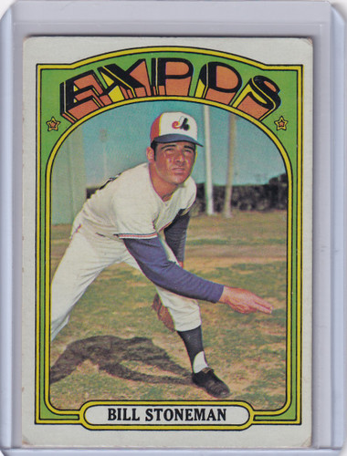 1972 Topps Baseball #610 Bill Stoneman - Montreal Expos