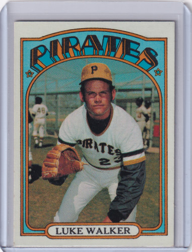 1972 Topps Baseball #471 Luke Walker - Pittsburgh Pirates