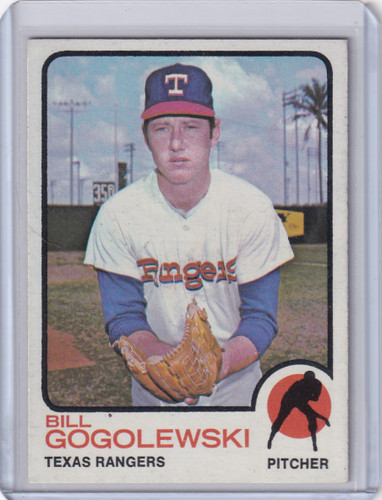 1973 Topps Baseball #27 Bill Gogolewski - Texas Rangers