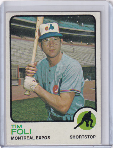 1973 Topps Baseball #19 Tim Foli - Montreal Expos