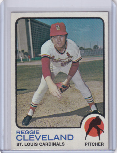 1973 Topps Baseball #104 Reggie Cleveland - St. Louis Cardinals