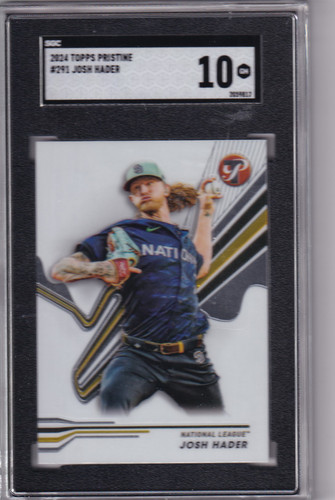 2024 Topps Pristine #291 Josh Hader SGC 10 - San Diego Padres
