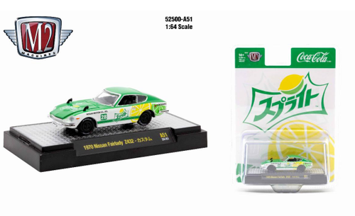 M2 Machines Coca-Cola Release A51 1970 Nissan Fairlady Z432