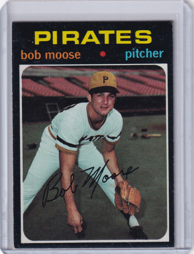 1971 Topps Baseball #690 Bob Moose - Pittsburgh Pirates