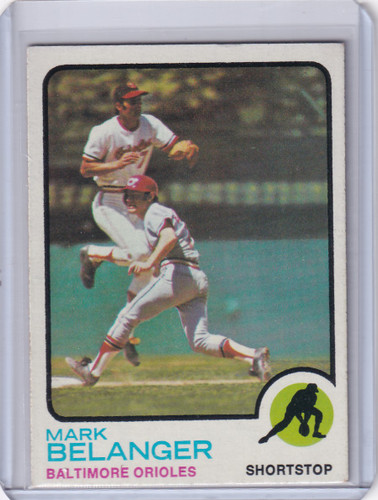 1973 Topps Baseball #253 Mark Belanger - Baltimore Orioles
