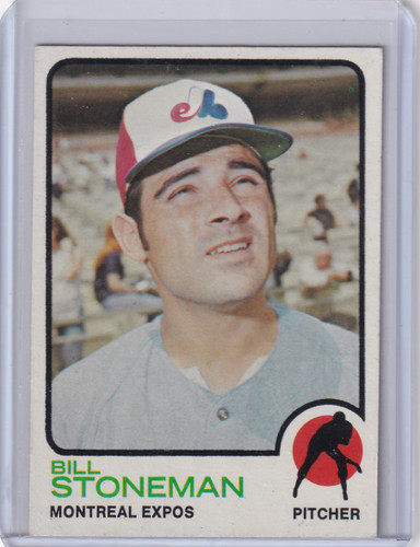 1973 Topps Baseball #254 Bill Stoneman - Montreal Expos
