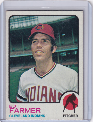 1973 Topps Baseball #272 Ed Farmer - Cleveland Indians