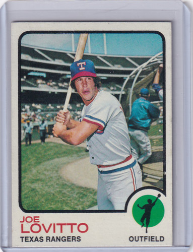 1973 Topps Baseball #276 Joe Lovitto - Texas Rangers RC