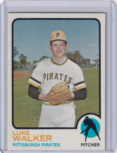 1973 Topps Baseball #187 Luke Walker - Pittsburgh Pirates