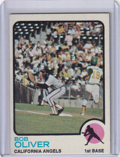 1973 Topps Baseball #289 Bob Oliver - California Angels