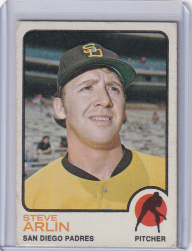 1973 Topps Baseball #294 Steve Arlin - San Diego Padres