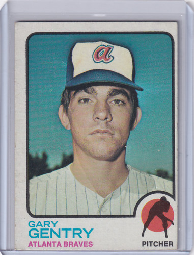 1973 Topps Baseball #288 Gary Gentry - Atlanta Braves