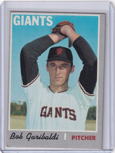 1970 Topps Baseball #681 Bob Garibaldi - San Francisco Giants RC