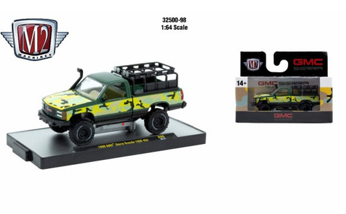 M2 Machines AutoThentics Rel 98 1:64 1998 GMC Sierra Grande 1500