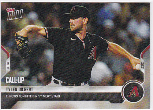 2021 TOPPS NOW #661 TYLER GILBERT- ARIZONA DIAMONDBACKS