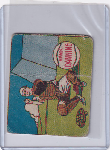 1943 R302-01 M.P. & Co Hank Danning - New York Giants