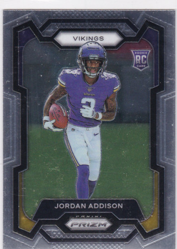 2023 Panini Prizm #368 Jordan Addison RC Minnesota Vikings