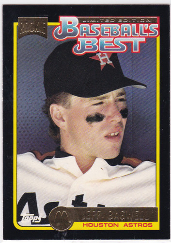 1992 Topps McDonald's Baseball's Best #34 Jeff Bagwell RC Houston Astros