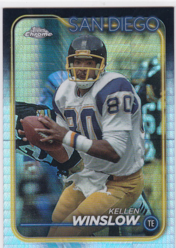 2024 Topps Chrome #175 Kellen Winslow X-Fractor San Diego Chargers
