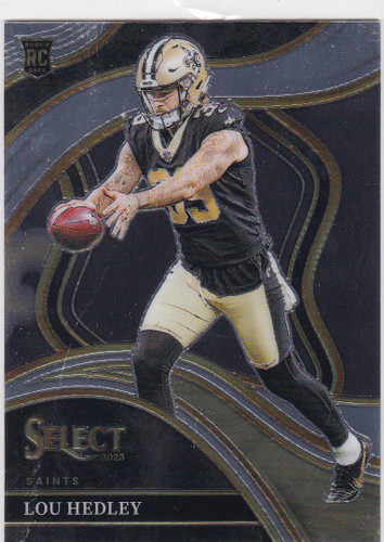 2023 Panini Select #240 Lou Hedley RC New Orleans Saints