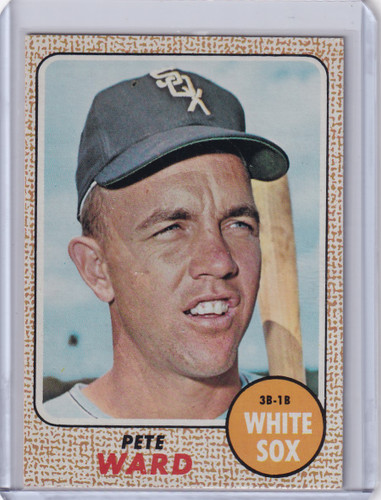 1968 Topps Baseball #33 Pete Ward - Chicago White Sox