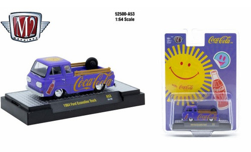 M2 Machines Coca-Cola Release A53 1964 Ford Econoline Truck