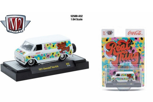 M2 Machines Coca-Cola Release A52 1971 Chevrolet Van G10