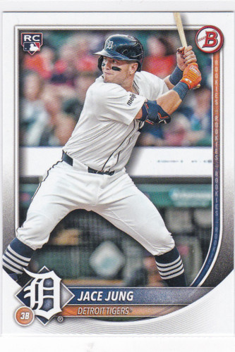 2025 Bowman #59 Jace Jung RC Detroit Tigers