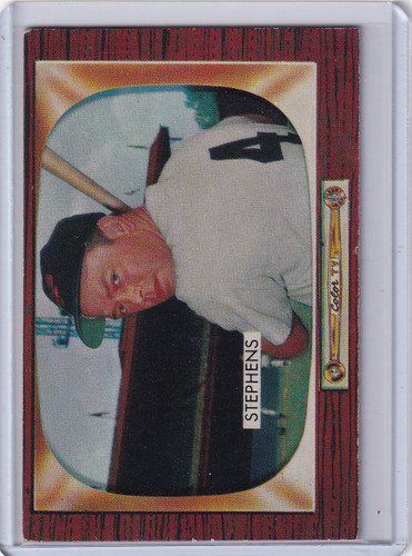 1955 Bowman Baseball #109 Vern Stephens - Baltimore Orioles