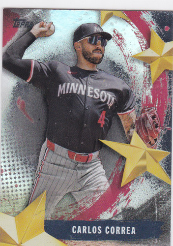 2025 Topps Stars of the MLB #SMLB-28 Carlos Correa Minnesota Twins