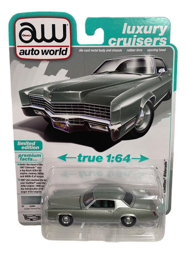 Auto World 64502 1:64 Luxury Cruisers 1967 Cadillac Eldorado Series B Crystal