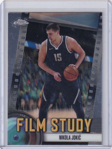 2024-25 Topps Chrome Film Study #FS-2 Nikola Jokić - Denver Nuggets