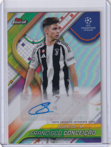 2024-25 Topps Finest Auto BA-CN Francisco Conceição - Juventus