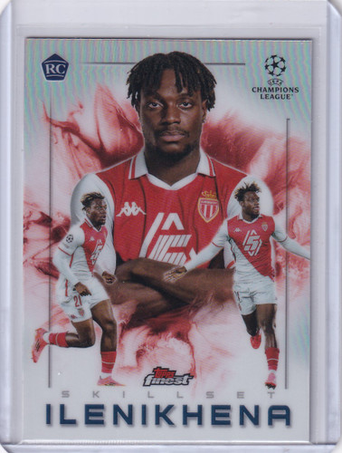 2024-25 Topps Finest Skillset #SK-2 George Ilenikhena - AS Monaco