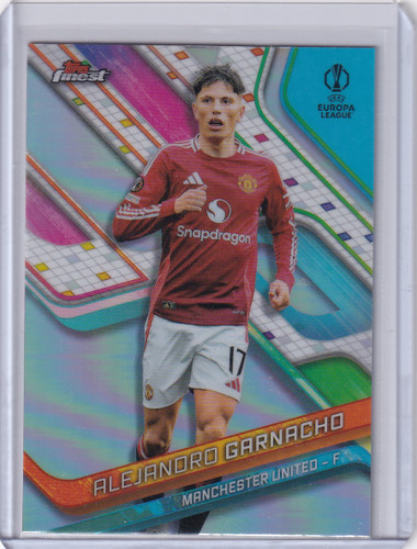 2024-25 Finest #49 Alejandro Garnacho - Manchester United