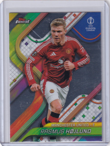 2024-25 Finest #63 Rasmus Højlund - Manchester United