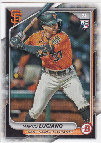 2024 Bowman #18 Marco Luciano RC San Francisco Giants