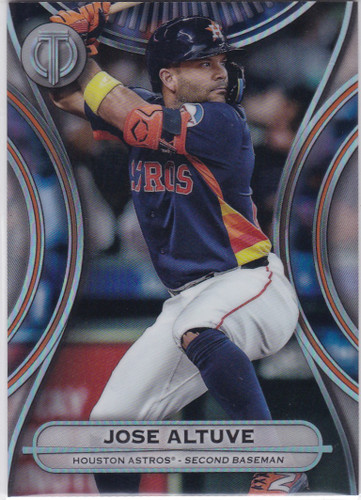 2025 Topps Tribute #34 Jose Altuve  Houston Astros