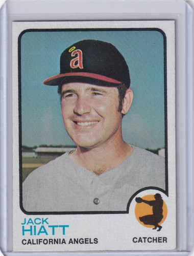 1973 Topps Baseball #402 Jack Hiatt - California Angels