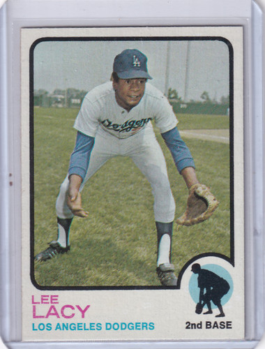 1973 Topps Baseball #391 Lee Lacy - Los Angeles Dodgers RC