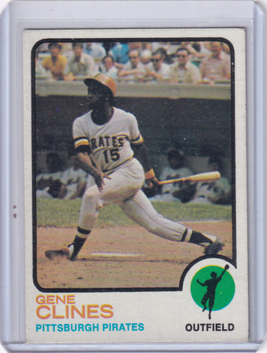 1973 Topps Baseball #333 Gene Clines - Pittsburgh Pirates