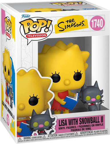 Funko POP! TV: The Simpsons Lisa with Snowball II #1740