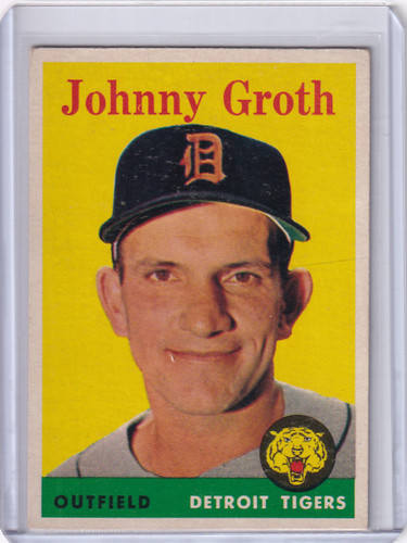 1958 Topps #262 Johnny Groth  - Detroit Tigers