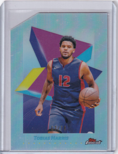 2024-25 Finest Basketball Die Cut #32 Tobias Harris 61/74 - Detroit Pistons