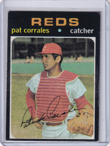 1971 Topps Baseball #293 Pat Corrales - Cincinnati Reds