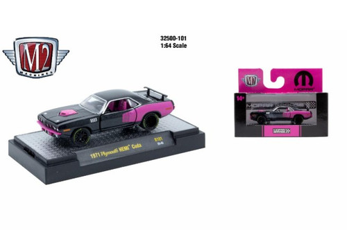 M2 Machines AutoThentics Rel 101 1:64 1971 Plymouth Hemi Cuda