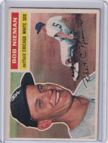 1956 Topps #267 Bob Nieman - Chicago White Sox