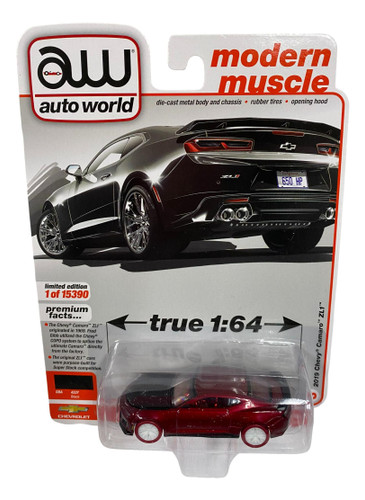 Auto World 64332 1:64 Modern Muscle 2019 Chevy Camaro ZL1 Series A CHASE